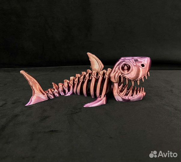 Фигурка акулы, антистресс. 3 d модель