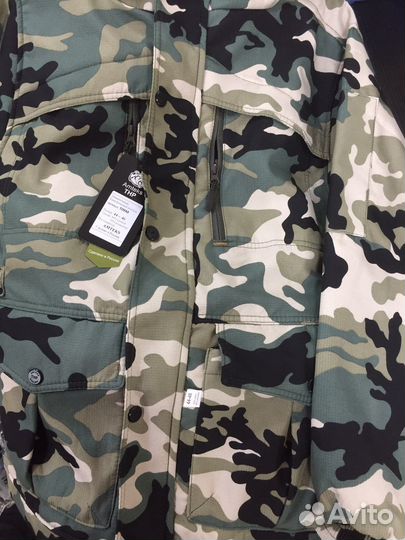 Новый камуфляж, костюм горка на флисе