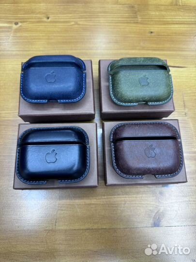Кожаные Чехлы для AirPods Pro Новые