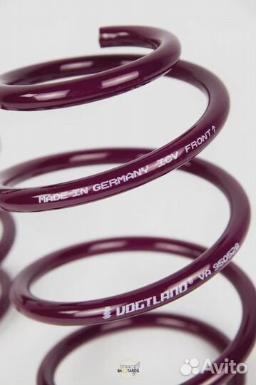 Пружины Vogtland с занижением VW Passat B8 (3C)