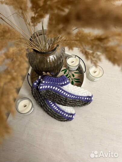 Следочки вязаные