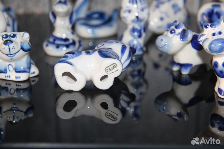 Фигурки гжель восточного гороскопа