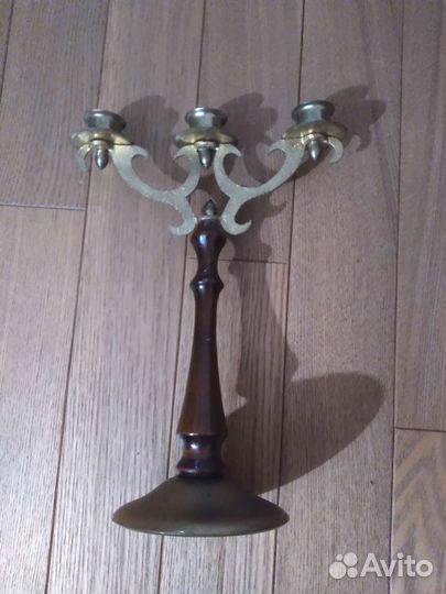 Подсвечник бронза СССР