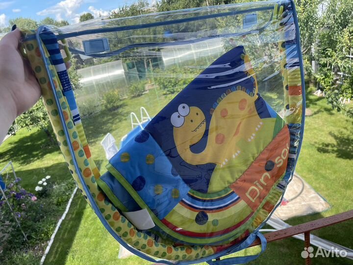 Развивающий коврик для малыша без игрушек