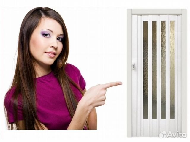 Дверь гармошка, перегородка гармошка, в Воронеже