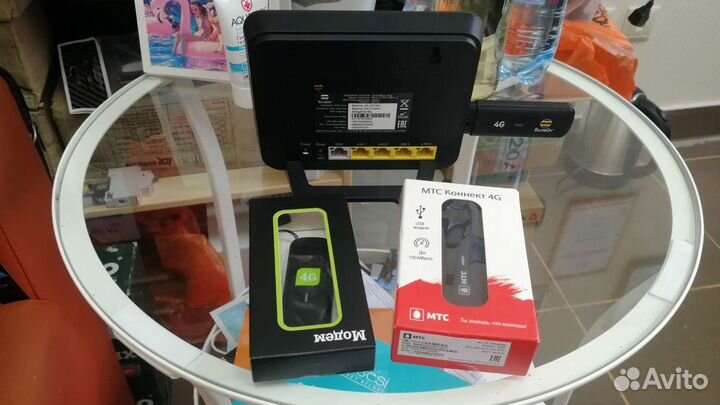 4G интернет: WiFi роутер + 4g модем