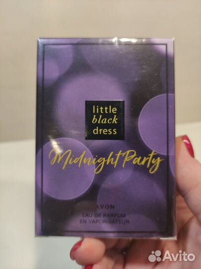 Little black dress midnight party Avon редкость