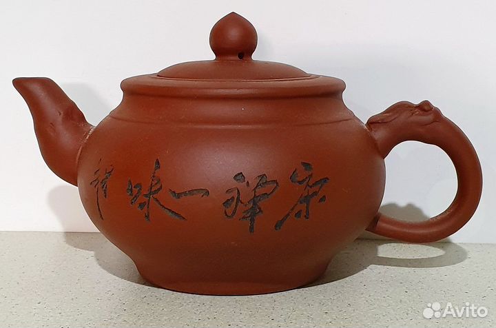 Глиняный заварочный чайник объем 350 мл