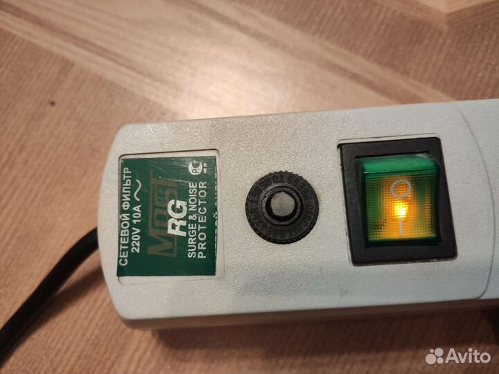 Сетевой фильтр на 6 розеток