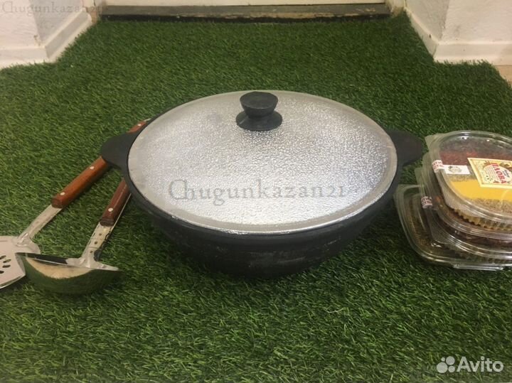 Казан чугунный