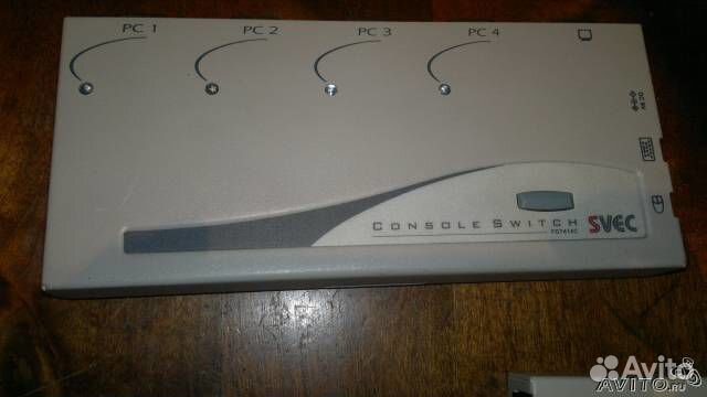 Kvm Server Monitor Switch Svec Fd7414c