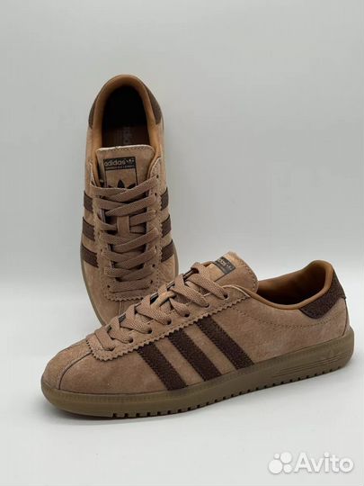 Кеды Adidas Bermuda Brown коричневые