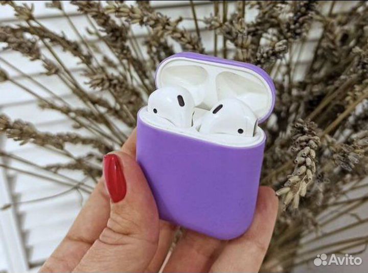 Наушники AirPods + чехол