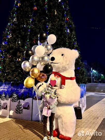 Белый Мишка Медведь, Поздравления с Днем Рождения