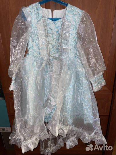 Новогодний Костюм принцесса снежинка р36