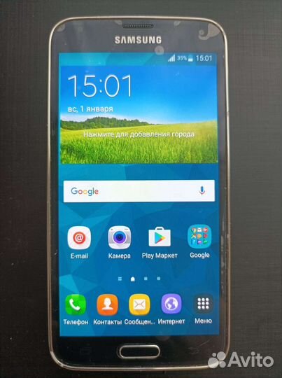 Телефон Samsung galaxy s5