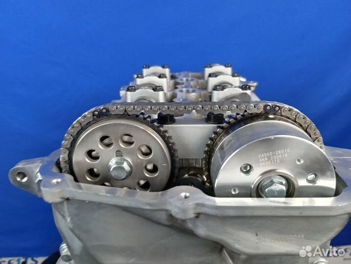 Двигатель новый (мотор) на Hyundai Solaris 1.6