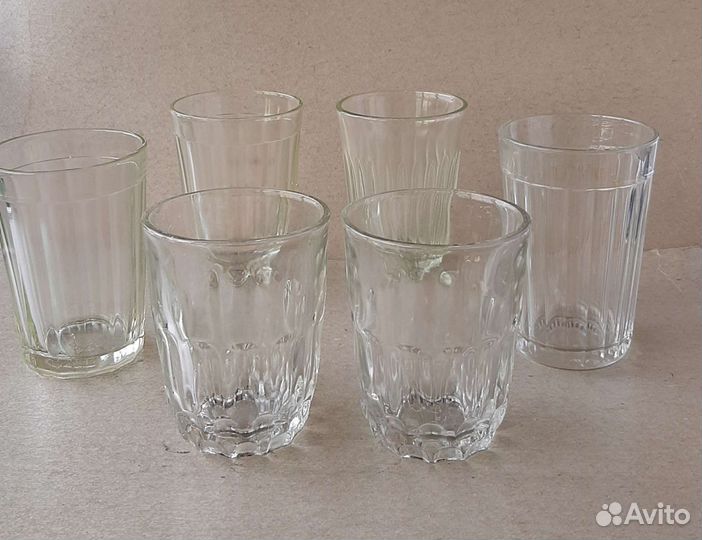 Стеклянная посуда, советская и современная