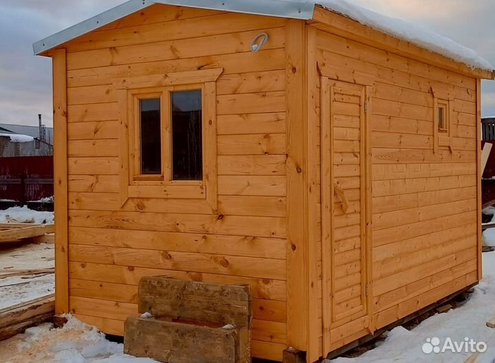 Баня перевозная 4х2.3м с доставкой