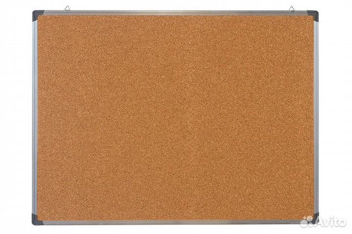 Доска пробковая информационная 90х60 см. WDK