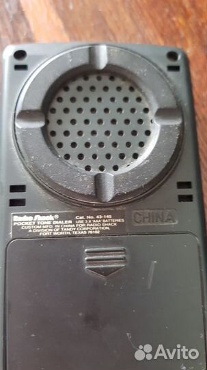 Прибор для тонального набора дискового телефона