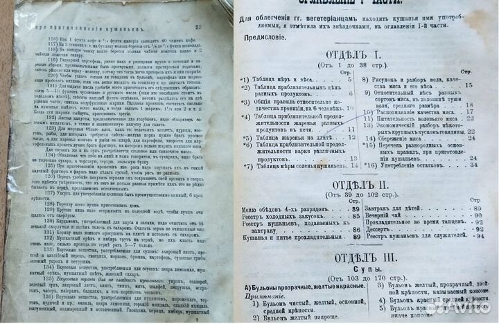 Антикварные кулинарные книги Е. Молоховец, 1914г
