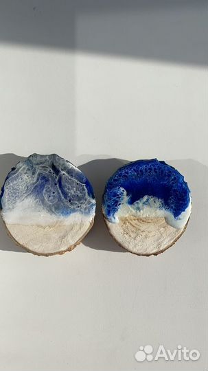 Сувениры,броши Байкал,магниты из эпоксидной смолы