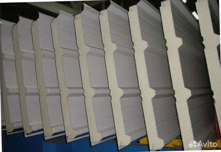 Сэндвич панели кровельные утеплитель PIR от 200 м2