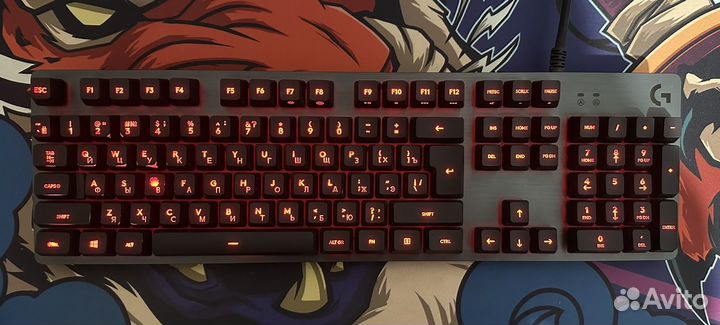 Клавиатура logitech g413 carbon