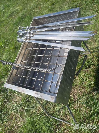 Мангал разборный,чемодан