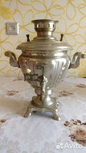 Самовар электрический СССР тульский бу