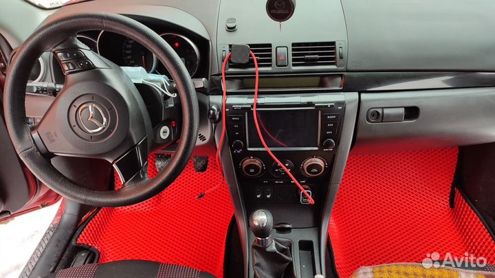 EVA коврики на Mazda 3 с бортами