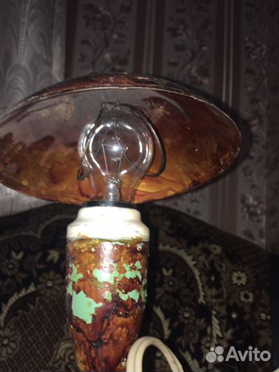 Настольная лампа грибок СССР