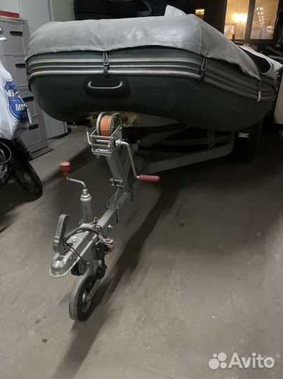 Лодка мотор прицеп