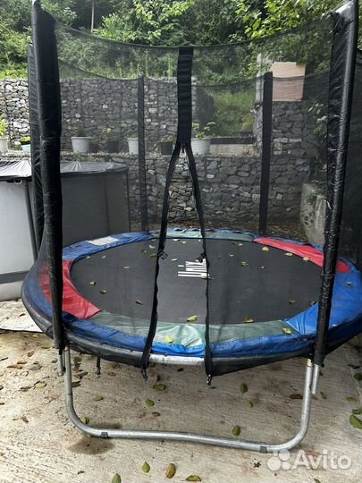 Батут с сеткой