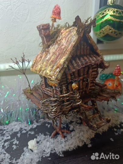 Ватные елочные игрушки#авторская работа#сказка