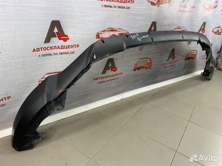 Спойлер бампера переднего Toyota RAV4 с 2015-2019