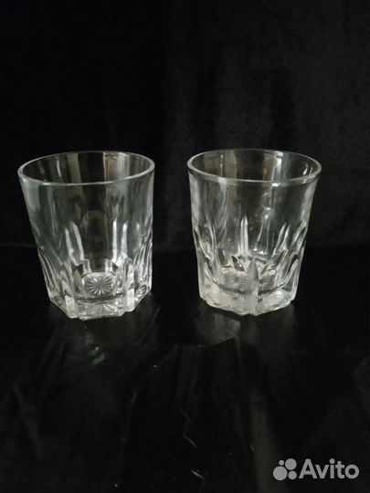 Хрустальные стаканы для виски, стопки