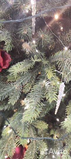 Ель искуственная литая пвх 2.5 м