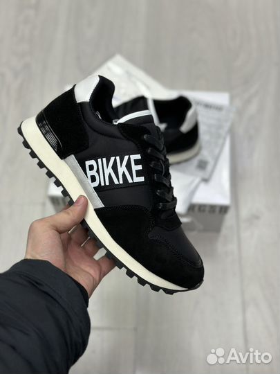 Кроссовки Bikkembergs мужские черные белым