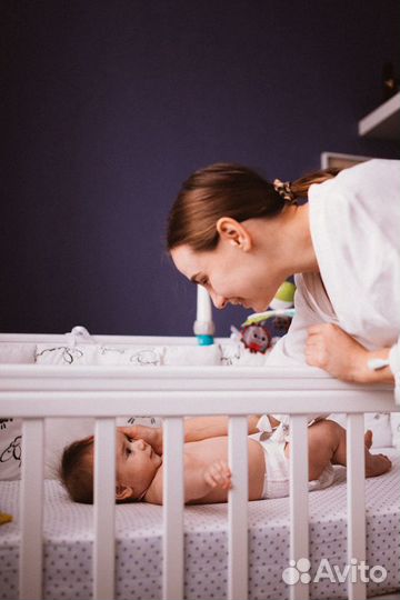 Бортики в дет кроватку 120/60+подушка и клеенка