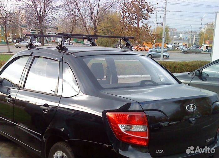 Багажник на крышу Гранта, Калина седан эконом