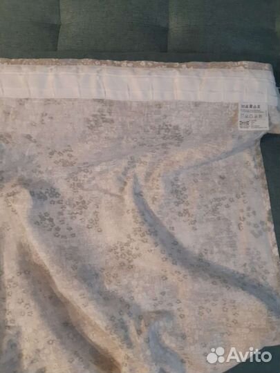 Шторы Икеа новые лен