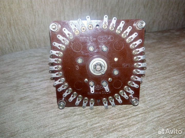 Переключатель ползунковый пп36 - 12У4