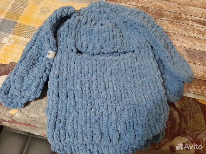 Шапка балаклава с ушами