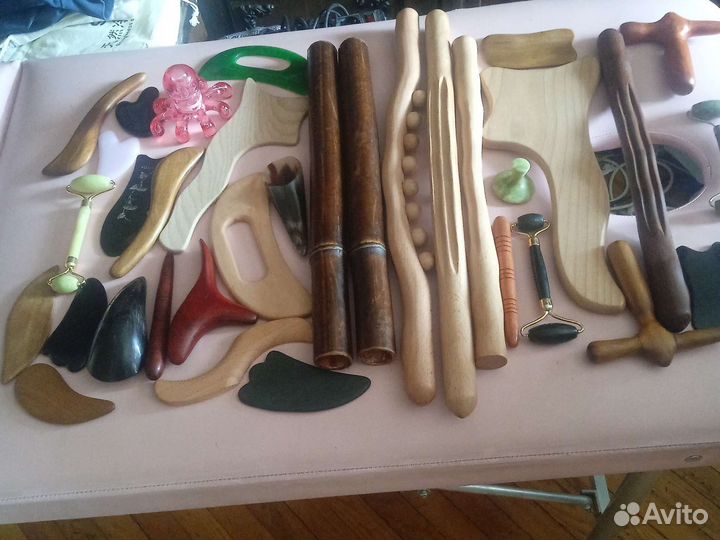 Палки из Бука, бамбука для Атицеллюлитноно массажа