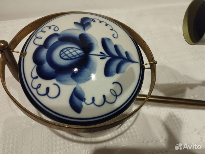 Светильник настенный СССР Гжель,фарфор