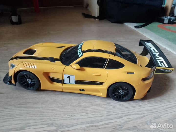 Машинка р/у Rastar Mercedes-AMG GT3 Трансформер