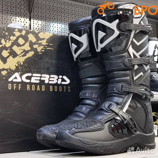 Мотоботы эндуро acerbis чёрные