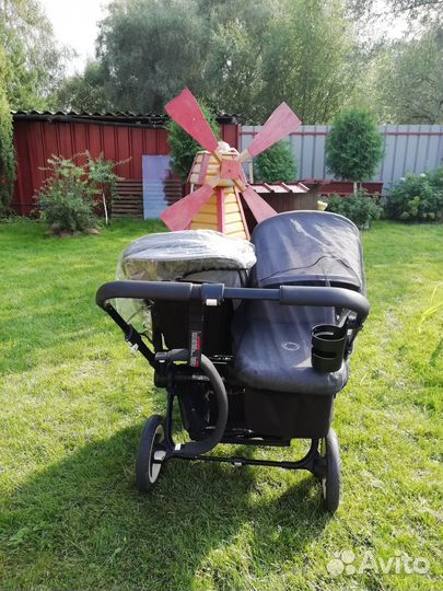 Продам коляску для двойни Bugaboo Donkey Twin